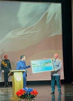 Генеральный прокурор РА Агрба А.Н. принял участие в торжественных мероприятиях, посвященных 15-летию образования МЧС Южной Осетии.